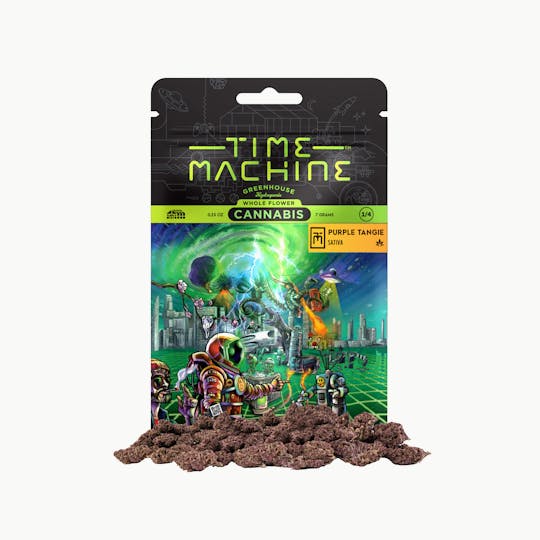 Time Machine - Purple Tangie Sativa (7g) - 1