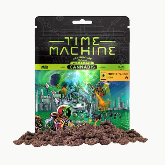 Time Machine - Purple Tangie Sativa (14g) - 1