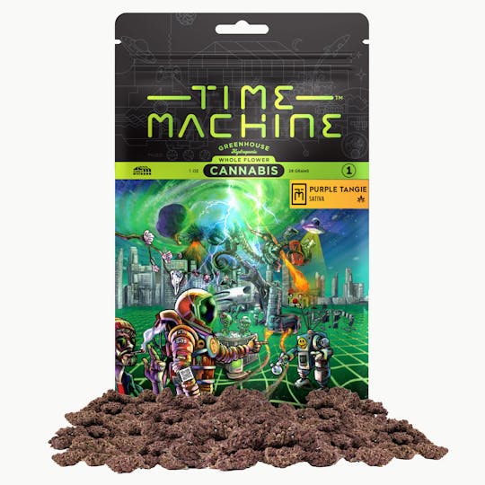 Time Machine - Purple Tangie Sativa (28g) - 1