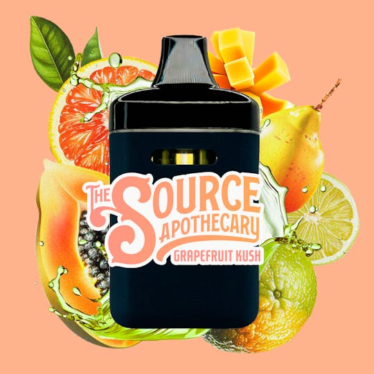 The Source Apothecary - Grapefruit Kush 2g AIO Cart - 1