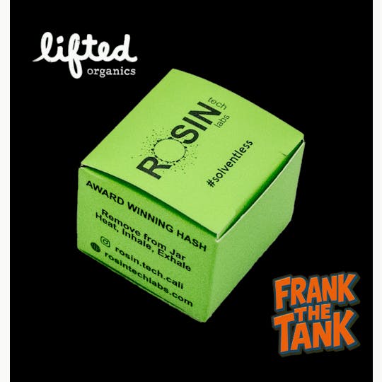 Rosin Tech Labs - Green Label - Frank the Tank 1G Cold Cure - 1
