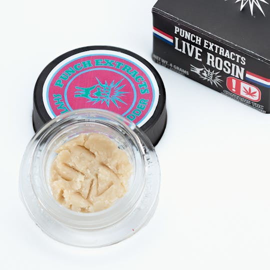 Punch Edibles & Extracts - Shyt Breath Silver Tier Live Rosin Cold Cure Badder (4g) - 1