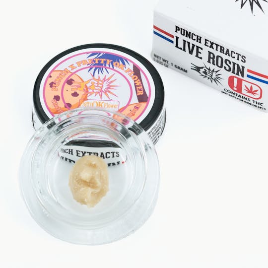 Punch Edibles & Extracts - Tropicanna Cookies Silver Tier Live Rosin Cold Cure Badder (1g) - 1