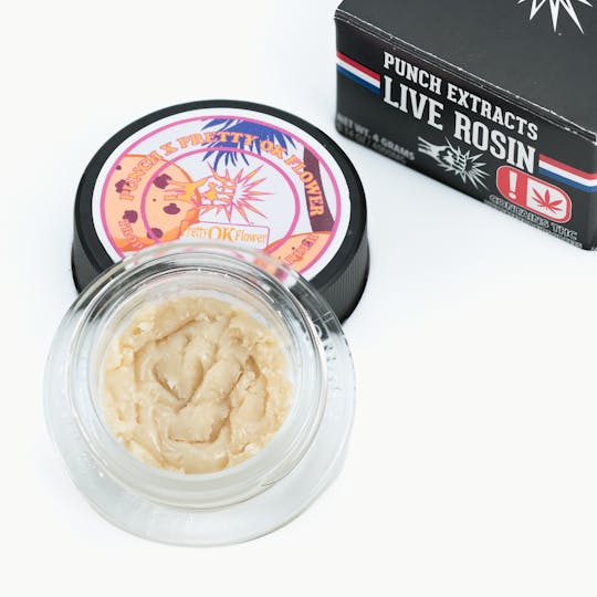 Punch Edibles & Extracts - Tropicanna Cookies Silver Tier Live Rosin Cold Cure Badder (4g) - 1