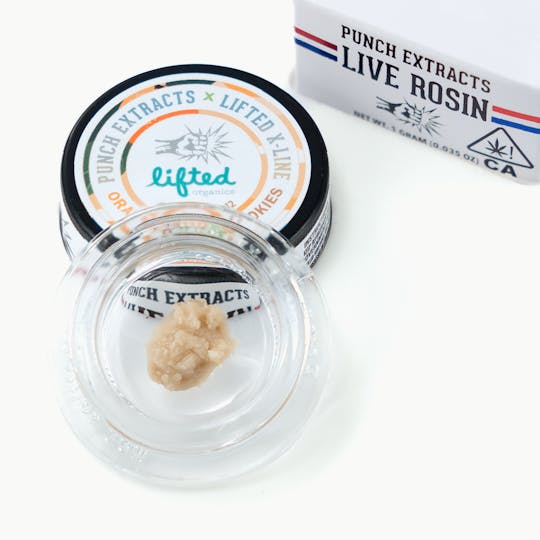 Punch Edibles & Extracts - Orange Papaya Cookies Tier 4 Live Rosin Cold Cure Badder (1g) - 1