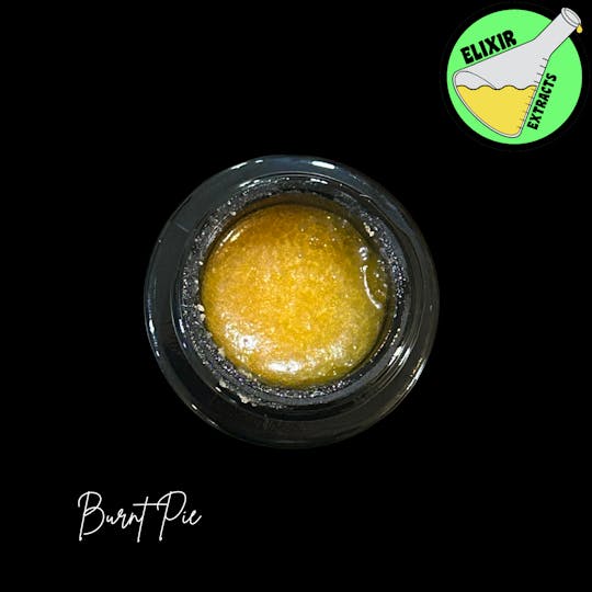 Elixir Extracts - Burnt Pie Cured Resin Baller Jar (3.5G) - 1