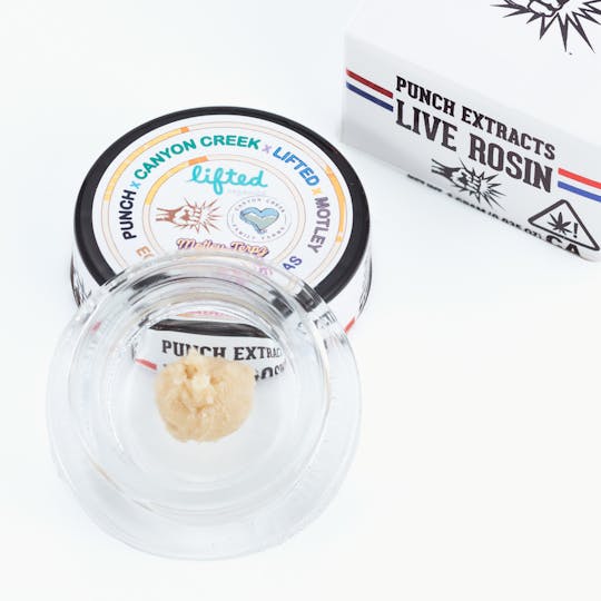 Punch Edibles & Extracts - Egyptian Grape Gas Tier 4 Live Rosin Cold Cure Badder (1g) - 1