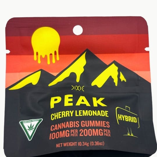 Dixie Brands - Dixie - PEAK Lemon Cherry 200mg Gummies - 1