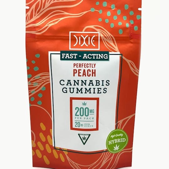 Dixie Brands - Dixie - Juicy Punch Fast-Acting 200mg Gummies - 1