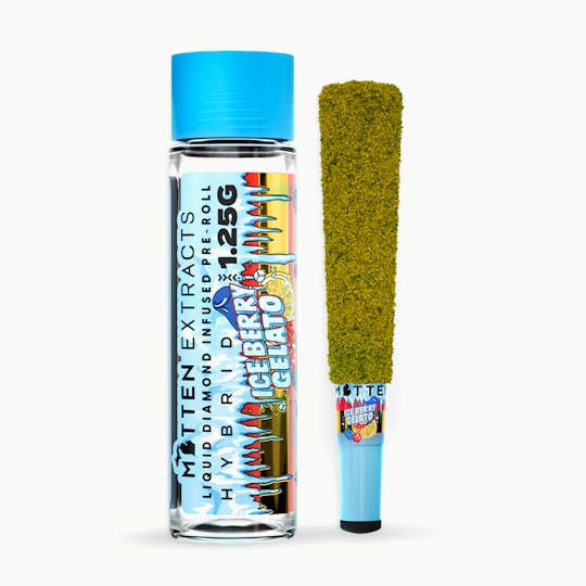 Mitten Extracts - Mitten Extracts 1.25g Infused Pre-Roll - Ice Berry Gelato - 1