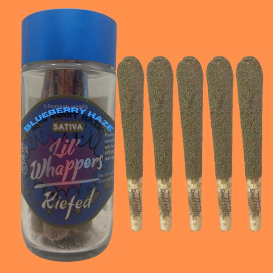 Farmers Reserve - Blueberry Haze-Lil Whappers- Kiefed edition pack of 5 - 1
