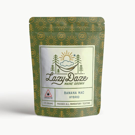 Lazy Daze - Lazy Daze Flower Pre-Pack 3.5g - Banana MAC (H) - 1