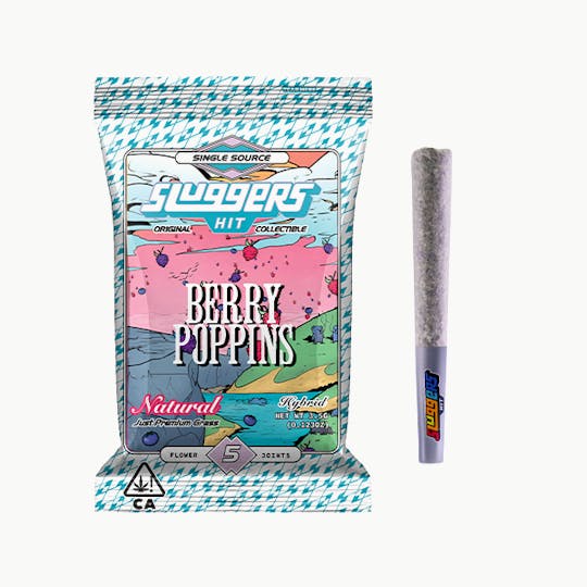 Sluggers Hit - Sluggers - Prerolls - 3.5g 5pk - Berry Poppins - 1