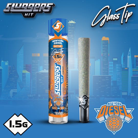 Sluggers Hit - Sluggers - Infused Preroll - 1.5g - NYC Diesel - 1