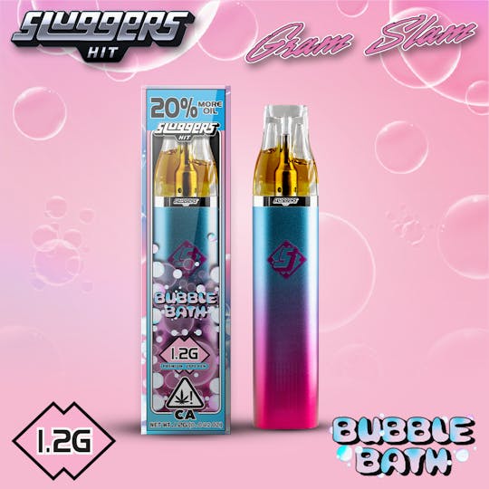 Sluggers Hit - Sluggers - AIO Vape - 1.2g - Bubble Bath - 1