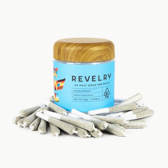 Revelry Herb Co - Strawberry Smash - Sativa - Pre Roll 56pk (28g) - 1