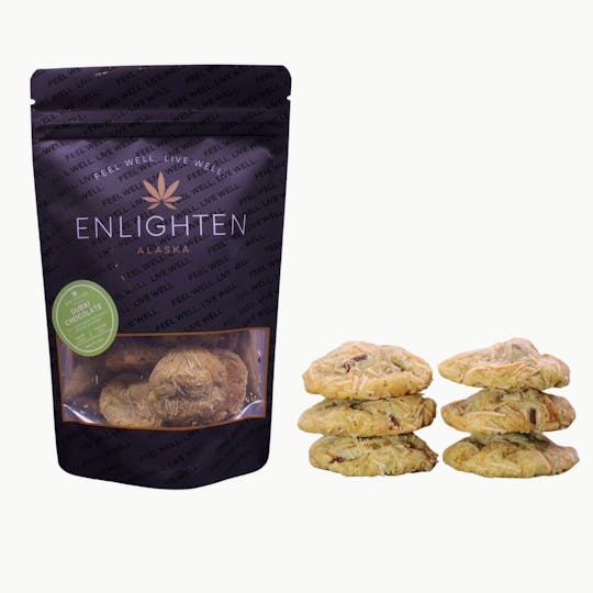 Enlighten - Chocolate Chip Cookies with Dubai Chocolate - 10 pack (100mg) - 1