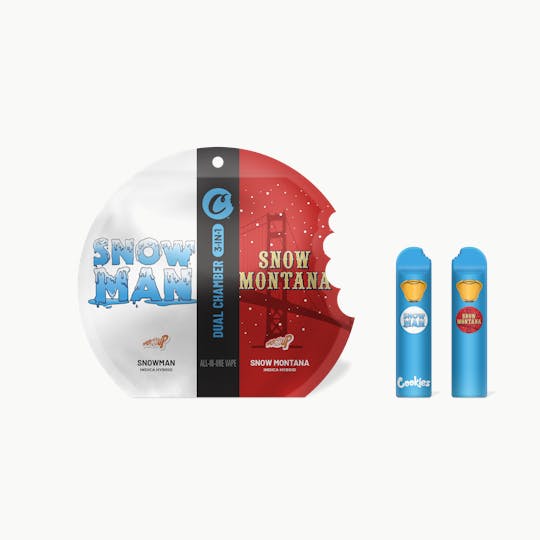 Cookies - Cookies - 1G 3in1 AIO Dual Chamber - Snowman x Snow Montana - 1