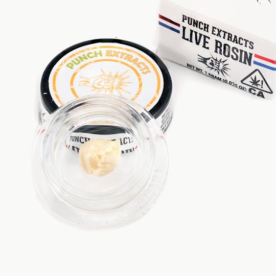 Punch Edibles & Extracts - Skoranges Tier 3 Live Rosin Cold Cure Badder (1g) - 1