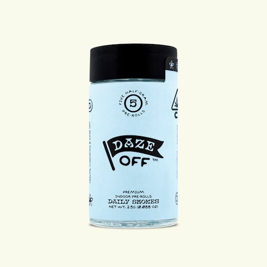 Daze Off CA - Cookies - Daily Smokes - Pre-Roll 5 Pack (2.5g) - 1