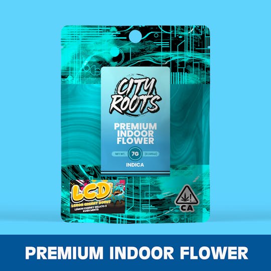 City Roots - LCD (Indica) Premium Flower 7g - 1