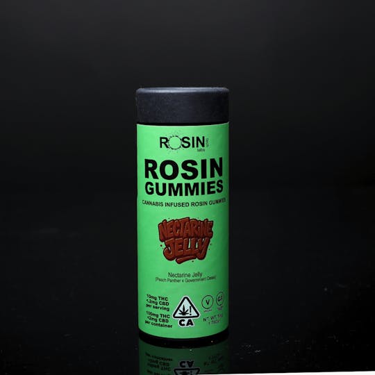 Rosin Tech Labs - Rosin Gummies - Nectarine Jelly - 100MG - 1