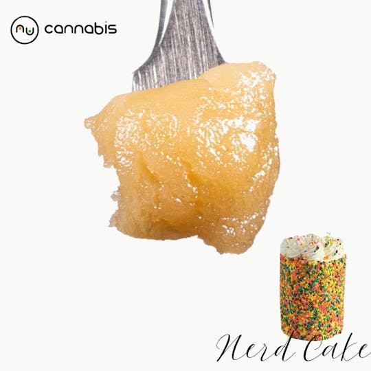 Nu Cannabis Brand - NuCannabis - Nerd Cake 1g - LIVE RESIN BADDER - 1