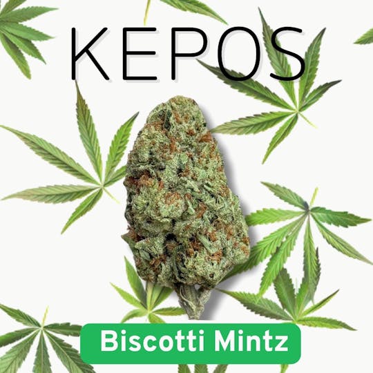Nu Cannabis Brand - Kepos - Biscotti Mintz 3.5g - PREMIUM FLOWERS - 1