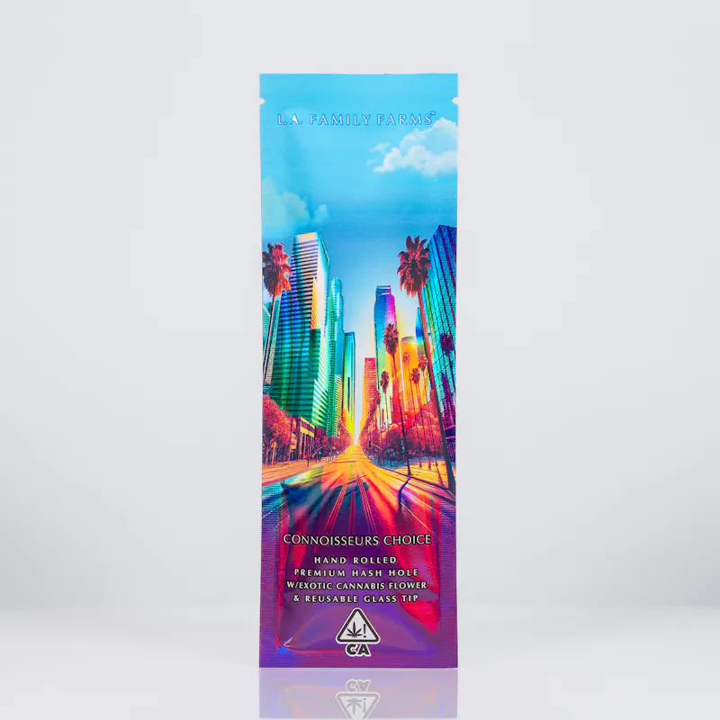 LA Family Farm Red Ziki X Straw Guava - Hash Hole pre-roll
