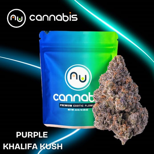 Nu Cannabis Brand - NuCannabis - Purple Khalifa Kush 3.5g - PREMIUM INDOOR FLOWERS - 1