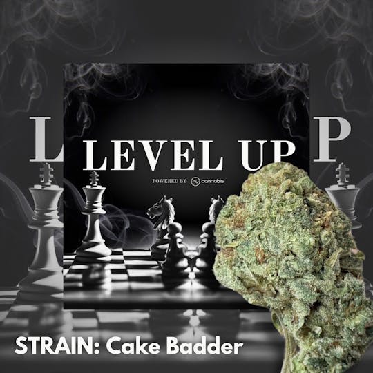 Nu Cannabis Brand - Level Up - Cake Badder 3.5g - PREMIUM FLOWERS - 1