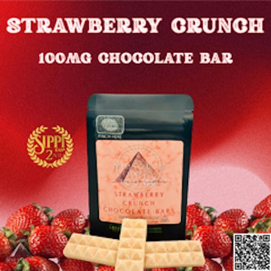 MidSouth Extracts - Chocolate Bar - 100mg - Strawberry Crunch - 1
