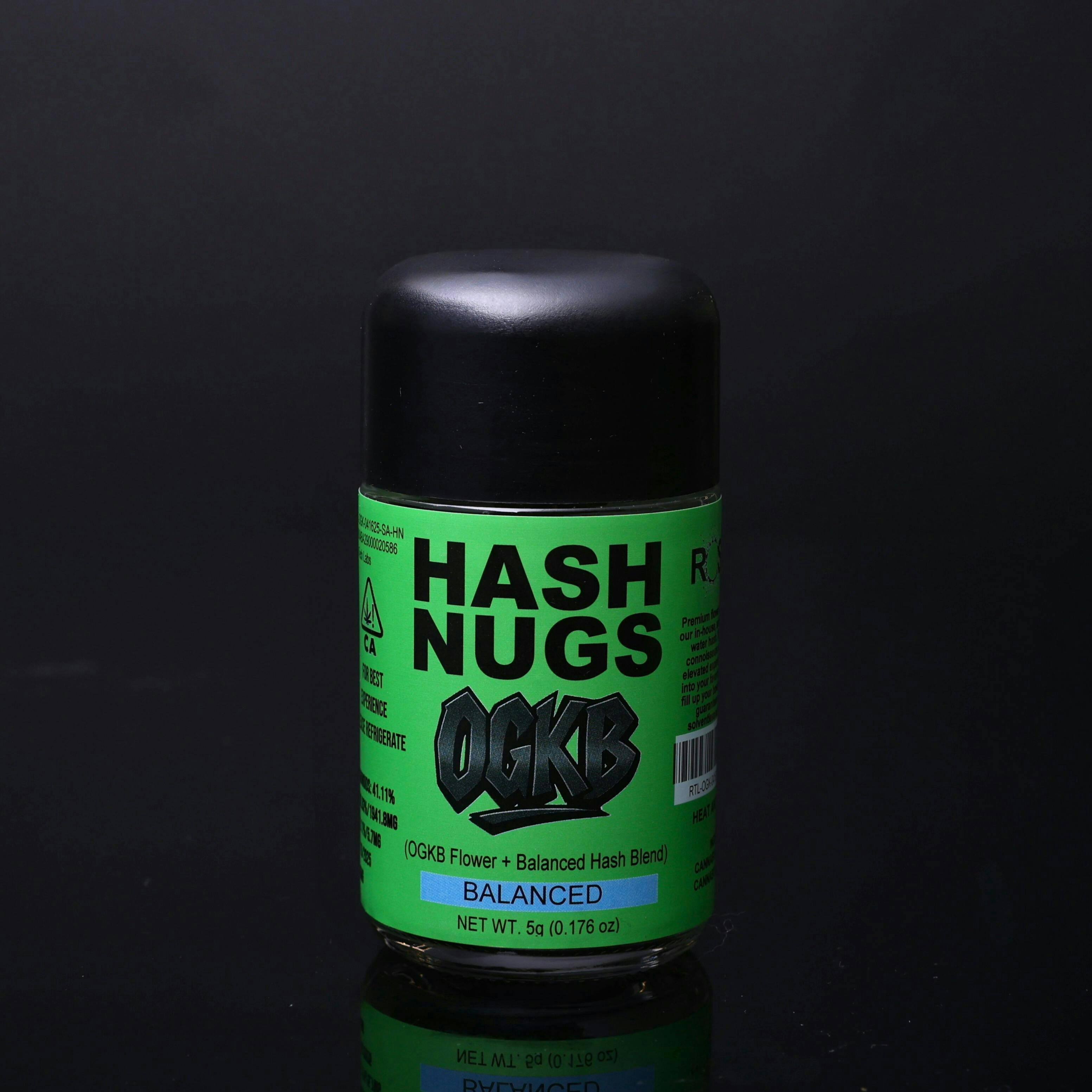 Rosin Tech Labs - Rosin Tech Labs | Hash Nugs | Balanced | OGKB | Infused Flower | 5g - 1