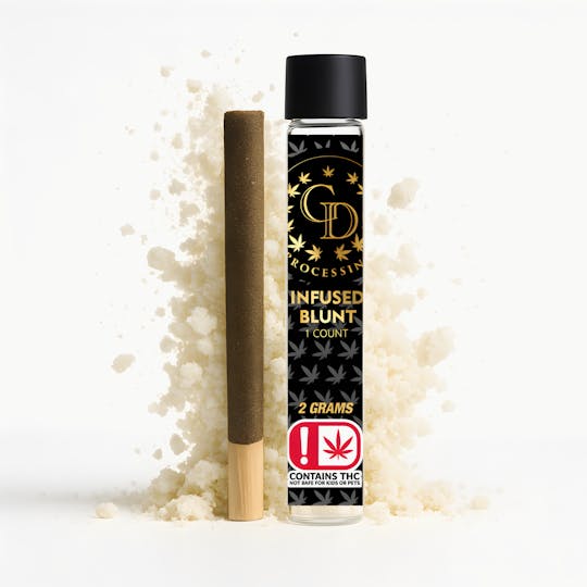 GD CANNABIS PROCESSING - INFUSED BLUNT 2G WHITE CHOCOLATE MOCHA - 1