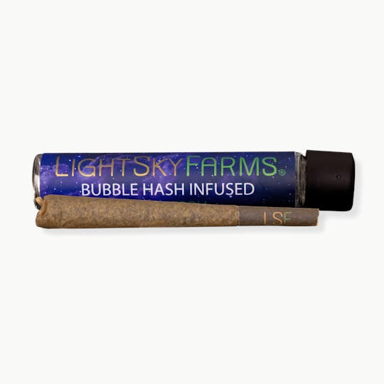 LightSky Farms - Frosted Truffle Pie 1g Bubble Hash Infused Preroll - 1