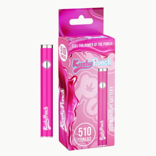 Kushy Punch - Kushy Punch 510 Battery - Pink - 1