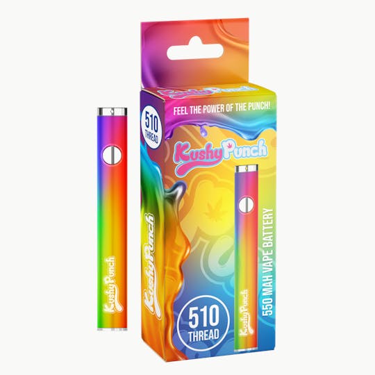 Kushy Punch - Kushy Punch 510 Battery - Rainbow - 1