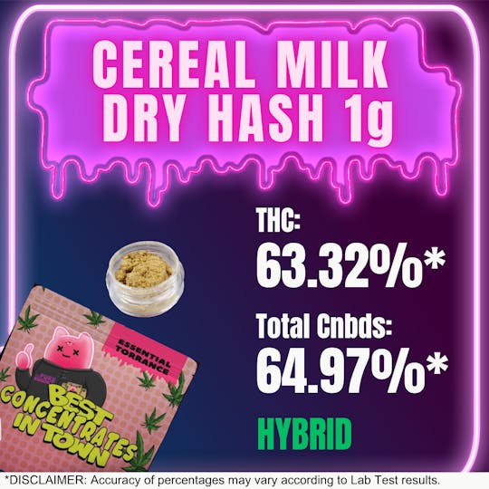 Essential Torrance - ET Cereal Milk Dry Hash - 1