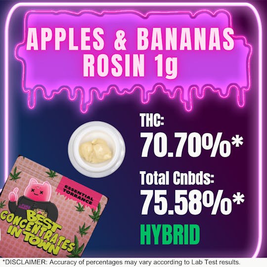 Essential Torrance - ET Apples And Bananas Live Rosin - 1