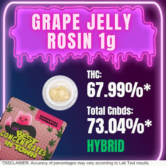 Essential Torrance - ET Grape Jelly Live Rosin - 1