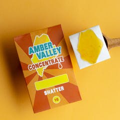 Amber Valley - Amber Valley Shatter 1g - Conda Cake (H) - 1