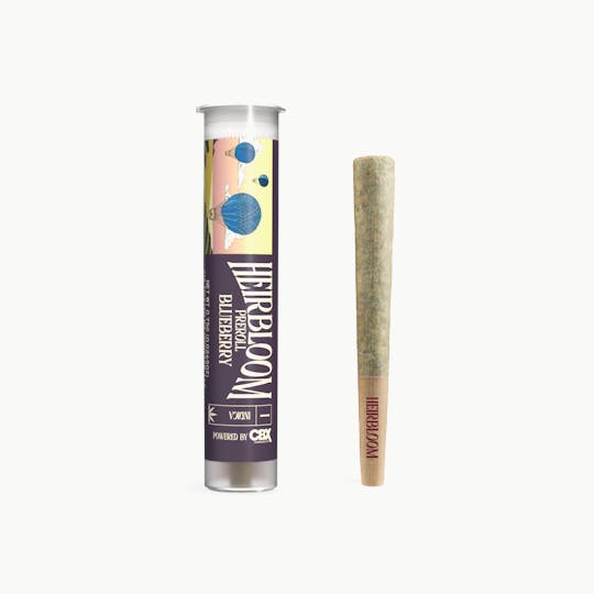 Heirbloom Legacy Flower - Blueberry Pre Roll - 1