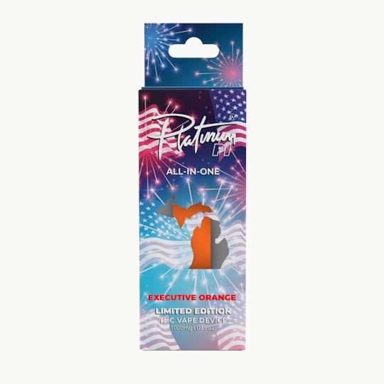 Platinum Vape - Platinum Limited Edition - Executive Orange - 1G Disposable - 1
