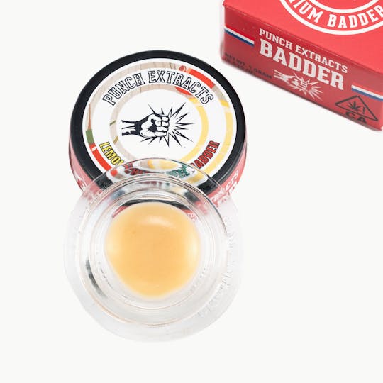Punch Edibles & Extracts - Lemon Cherry Peel BHO Badder (1g) - 1