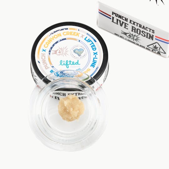 Punch Edibles & Extracts - Blueberry Papaya Tier 4 Live Rosin Cold Cure Badder (1g) - 1