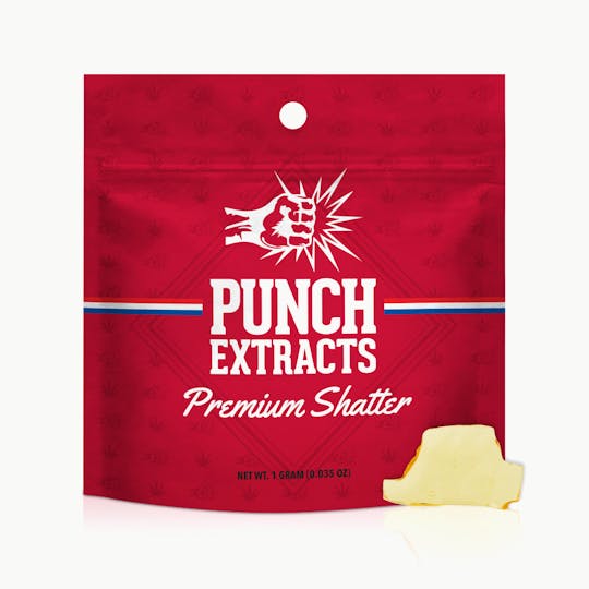 Punch Edibles & Extracts - Sunrise Sherbert BHO Shatter (1g) - 1