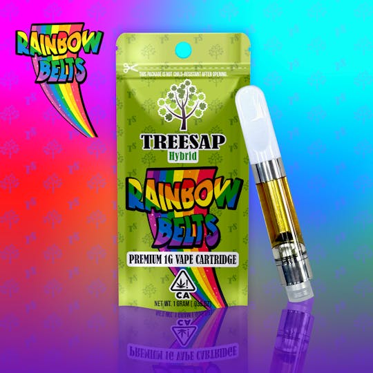 Treesap - CA - Treesap - 1G Distillate Cartridge Rainbow Belts - Hybrid - 1