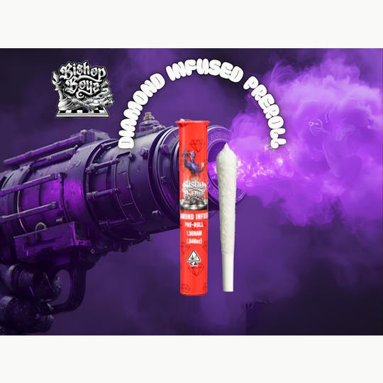 Bishop Boyz - Bishop Boyz Bazooka Double Diamond Infused 1.3g Preroll - 1