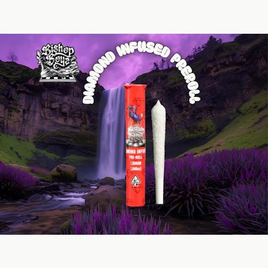 Bishop Boyz - Bishop Boyz Za Land Double Diamond Infused 1.3g Preroll - 1