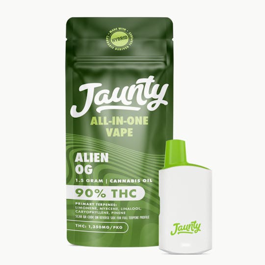 Jaunty - Alien OG | AIO Palm | 1.5g - 1